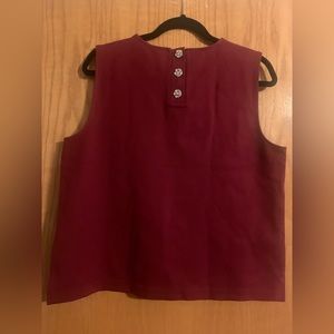 JCrew embellished top - Large